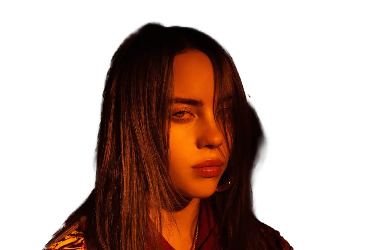 Billie Eilish oransje lys